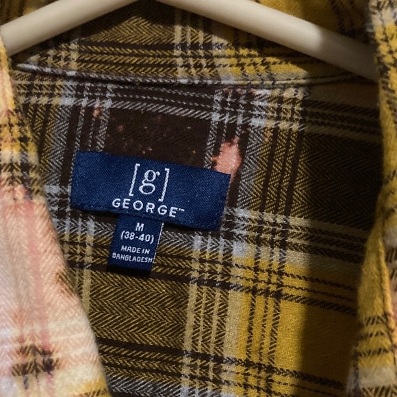 George Multicolor Plaid Button Down Shirt - Picture 2 of 6